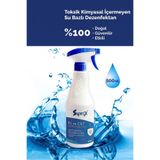 SuperOX Doğal ve Alkolsüz El Cilt Dezenfektanı , Hipokloröz İçeren El Dezenfektanı 500 ML