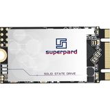 Superpard M.2 2242 128GB Dahili SSD Sabit Sürücü 42MM, Sata Iıı 6gb, 3D Nand, Ultrabook'lar, Dizüstü Bilgisayar ve Masaüstü Bilgisayarlar Için B+M Key Dahili Katı Hal Sürücüleri