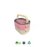 SUPERPUP LUNCH BOX PEMBE BESLENME KUTUSU YEMEK SAKLAMA TAŞIMA KABI