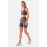 Superstacy Anna Comfylux Yüksek Bel Biker Açık Mor Spor Tayt