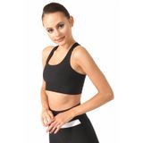 Superstacy Beyaz Cross Strap Kadın Spor Büstiyer