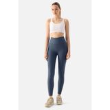 Superstacy Liora Yüksek Bel Yumuşak 7/8 İndigo Spor Tayt