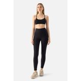 Superstacy Liora Yüksek Bel Yumuşak 7/8 Siyah Spor Tayt