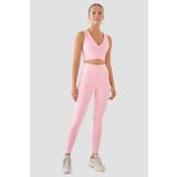 Superstacy Popi Yüksek Bel Pembe Spor Tayt