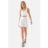 Superstacy Vivian Spor Beyaz Kadın Tenis Eteği