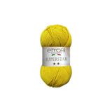 SuperStar Örgü İpi Sarı%25 Yün%75 Akrilik 100g 170m (72191)