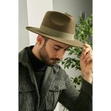Superstorm Erkek Keçe Fedora Fötr Şapka siyah