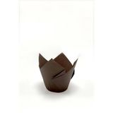 Süpertrend Dolphin Muffin Kek Kapsülü İnce Tulip Kahverengi 100Lü