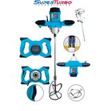 SUPERTURBO 3000w Elektrikli Mikser – Dayanıklı Bakır Sargılı Motor, 6 Kademe Ayarlı Alçı Karıştırıcı