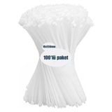 Supervac 10 x 550MM Plastik Kelepçe, Kablo Bağı, Cırt Kelepçe 10*550 100'LÜ Paket Beyaz