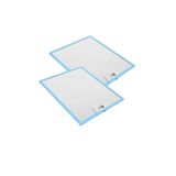 Supervac Davlumbaz Filtresi 253x300 Aspiratör Tel Filtre 2'li Ön Kısım Tek Tırnak, Arka Kısım Tırnaksız, Arç