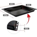 Supervac Emaye Fırın Tepsisi 465 x 375MM - 30mm Derinlik - Sığ Tepsi