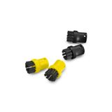 Supervac Karcher SC1, SC3, SC4, SC5 ile Uyumlu Buharlı Süpürge Mini Fırça Seti