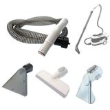 Supervac Kiwi KCC-4325 için Hortum ve Başlık Seti (Halı Yıkama Başlığı, Cam Temizleme Başlığı, Emici Başlık)