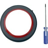 Supervac Süpürge Toz Haznesi Contası, Dyson V 11, Sv 14, Sv 15 ile Uyumlu - siyah