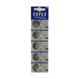 Supex 10 Adet Supex Cr 2032 Pil Bios Para Baskül Tartı Bios Kumanda Anahtar Supex 2032 3V Lityum Pil - 10'lu