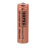 Supex 18650 2500 Mah 3.7V Li-on Düz Kafa
