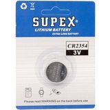 SUPEX 2354 3V Lityum Düğme Pil TEKLİ KART