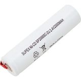 Supex 2li Üstüste Dik Süpürge Pili 2.4 V 2000 Ma Efcell 2200MA 1,2 V Yok Tek Kullanımlık Alkalin Piller 0850-0004 - 1 Adet