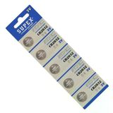 Supex CR2032 3V Lityum Düğme Pil 5'li Kart Paket