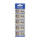 Supex CR2450-C5 3V 5'li Paket Lityum Düğme Pil