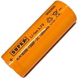 Supex ICR18500 3.7V 1500MAH Li-Ion Şarjlı Pil 3c Deşarj Akımı (Başsız)