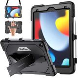 SUPFINE 10,2 inç iPad 9. Nesil Kılıf için, [Kalem Tutucu] [Askeri Sınıf Düşme Koruması] Ağır Hizmet Tipi Sağlam Darbeye Dayanıklı Koruyucu Kılıf, 10.2 inç iPad 9/8. / 7. Nesil, Siyah
