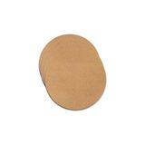 Supla Levha 3 mm Ham Mdf 33 cm Çap Yuvarlak Servis Altı Supla 6'lı