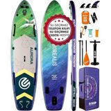 Suplimanı 350X86X15 Supboard Paddle Board Şişme Sörf Tahtası Tam Set Sup Board - 1 Adet - Çok Renkli