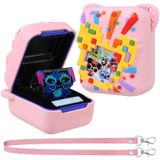 Supmay Bitzee Disney İnteraktif Oyuncak için Silikon Kılıf Yumuşak Silikon Koruyucu Çanta, Bitzee Sanal Elektronik Evcil Hayvan Aksesuarları için Koruyucu Kılıf Kılıf, Pembe