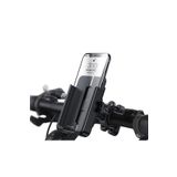 Suporte Gidon Bağlantılı Motosiklet ve Bisiklet Için Full Metal Gövdeli Telefon Tutucu 4.7-7.0 Inç Joyroom