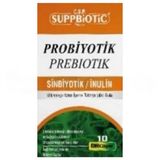 Suppbiotic Probiyotik Prebiotik 10 Kapsül
