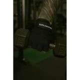 Supplementhane Fitness Ağırlık Body Sporcu Deri Eldiven - Siyah