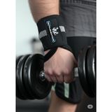 Supplementhane Logolu 2'li Fitness Crossfit Pro Ağırlık Bilekliği Siyah