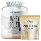 Supplementler.com Isolate Protein 2000 Gr + Clean Powders Protein Pudding Kombinasyonu Aromasiz