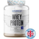 Supplementler.com Mocha Aromalı Whey Protein Tozu 1000 g – İngiltere Üretimi, BCAA, EAA, Glutamin ve B6 Vitaminli Yetişkin Sporcu Takviyesi
