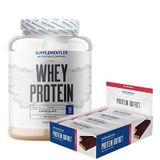 Supplementler.com Whey Protein 1000 Gr + Protein Gofret 12 Adet Kombinasyonu Aromasiz