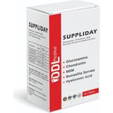 suppliday 60 Tablet Glukozamin Kondroitin Msm Hyaluronik Asit İçeren Takviye Edici Gıda - Aromasız