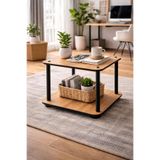 Supply Home Hare Kare Sehpa 50 cm Senkronize Yüzey MDF Modern Dekoratif Orta Sehpa