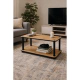 Supply Home Volrant Dikdortgen Orta Sehpa Senkronize Yuzey MDF Modern Dekoratif Salon Sehpasi