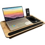 Supply Telefon ve Tablet Bölmeli Minderli Laptop Sehpası Notebook Bilgisayar Çalışma Masası