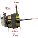 Süppürge Bir Çok Marka Ile Uyumlu 60W / Vidalı Mili 8mm - Dişli / Ys-55 / Bakır Sargılı Vantilatör Motoru - 1