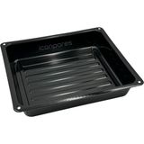Süppürge Dikdörtgen Ile Uyumlu Emaye Fırın Tepsisi – 26,7 × 29,9 cm – Derinlik 5 cm - 1