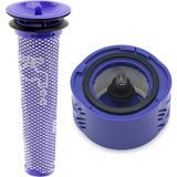 Süppürge Dyson Ile Uyumlu Dc 74-V6-V7-V8 Dik Süpürge Hepa Filtre Seti - 1