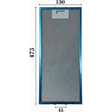 Süppürge Esty Ile Uyumlu Davlumbaz 13X47,3 cm Arka Aralık 4,5 cm Aspiratör Filtresi