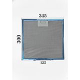Süppürge Esty Ile Uyumlu Davlumbaz 34,5X30 cm Arka Aralık 12,5 cm Aspiratör Filtresi