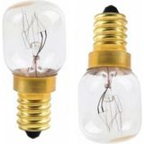 Süppürge Kügerr Ile Uyumlu Ankastre Davlumbaz Buzdolabı Fırın 15 Watt Gün Işığı 300° Halojen Ampül 2 Adet