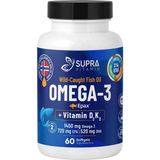 Supra Protein Supra Vitamin Epax Omega-3 Balık Yağı 2000 mg Balık Yağı + Vitamin D3 & K2, 60 Kapsül