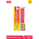 Supradyn Energy Boost Efervesan Tablet Kafein, Guarana,Multivitamin ve Mineral İçeren Takviye Edici Gıda
