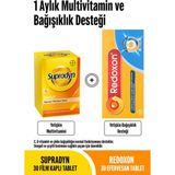 Supradyn+ Redoxon 1 Aylık Multivitamin ve Bağışıklık Desteği